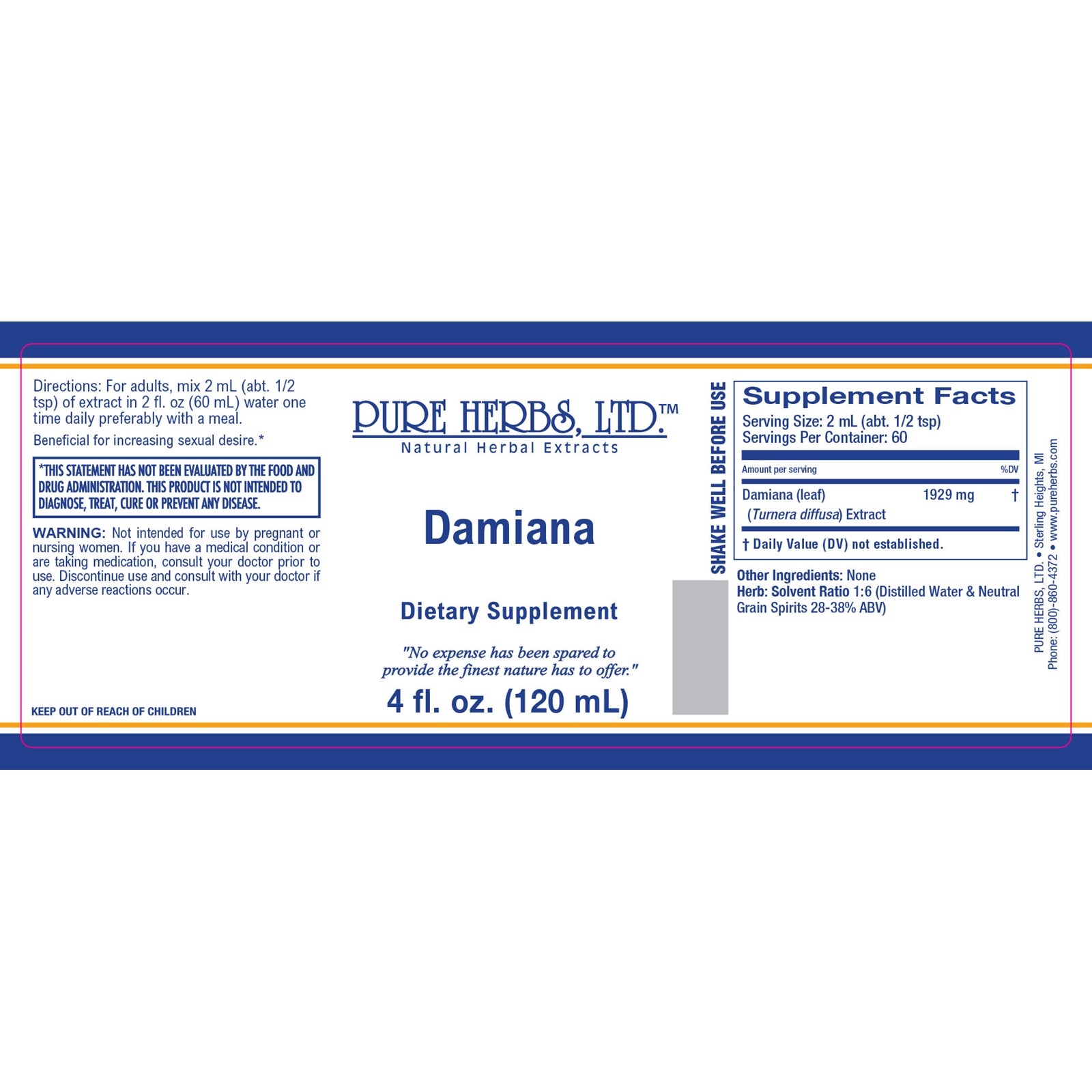🌿 Damiana Oil Extract