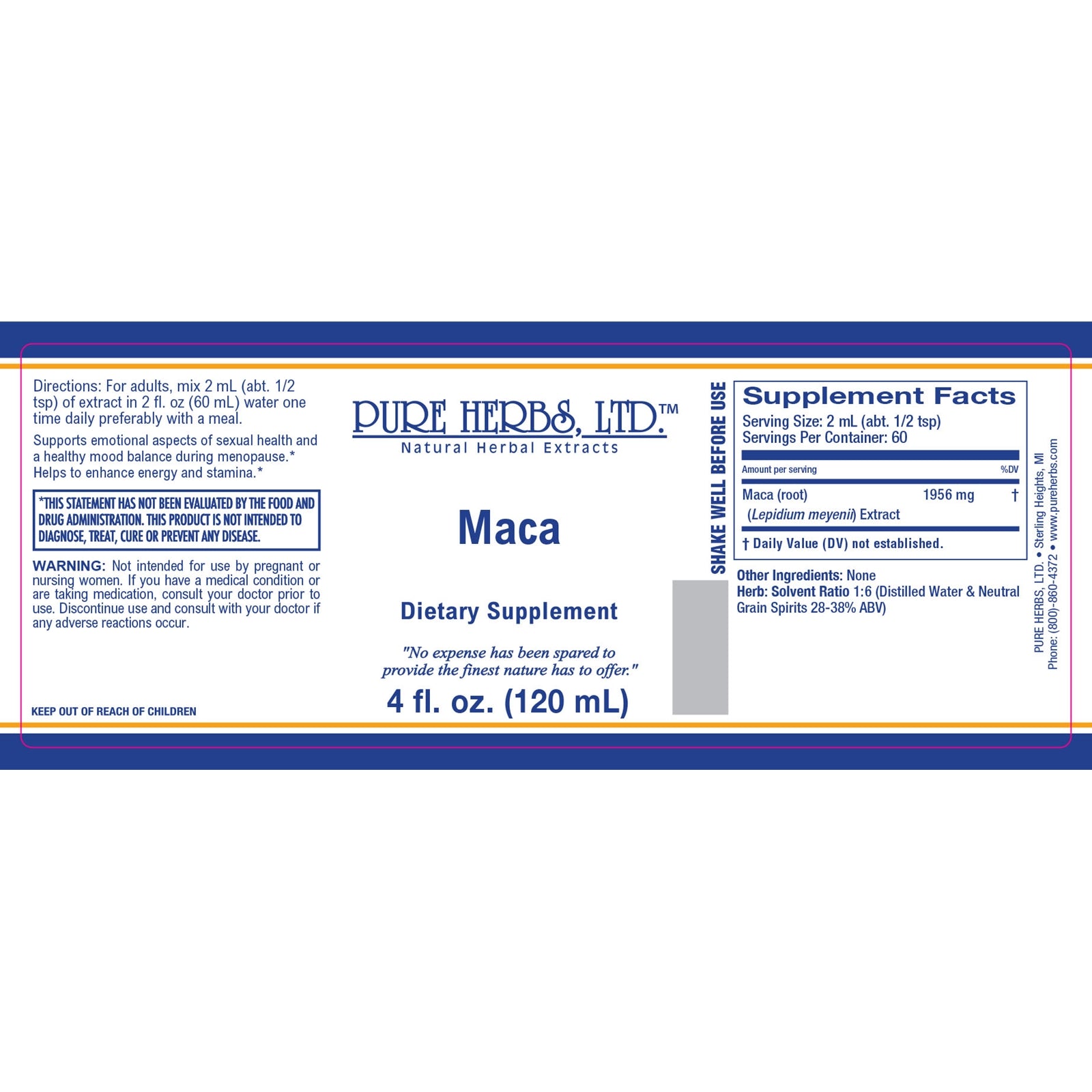 Maca Extract | Organic Maca Root for Energy, Hormonal Balance & Endurance