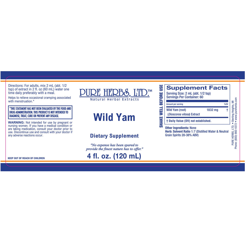 Wild Yam Oil Extract